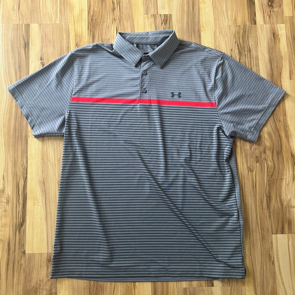 NWT Men's Under Armour Loose Fit Golf Polo, XL